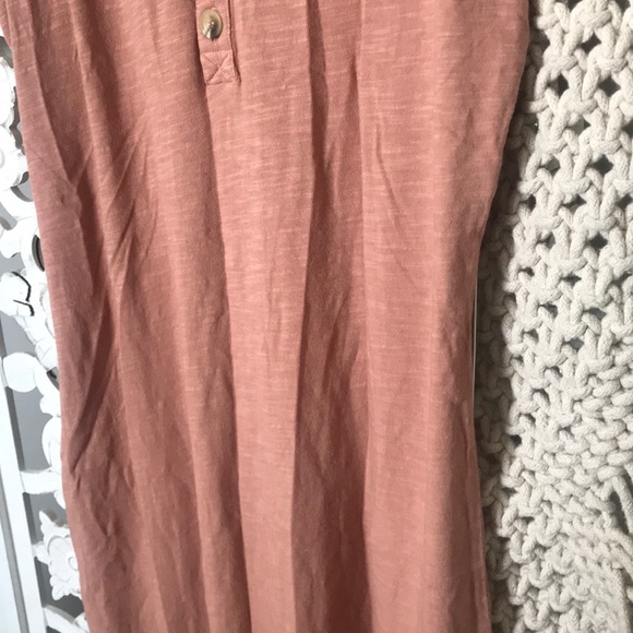 avery midi dress in terra-cotta - Picture 4 of 5